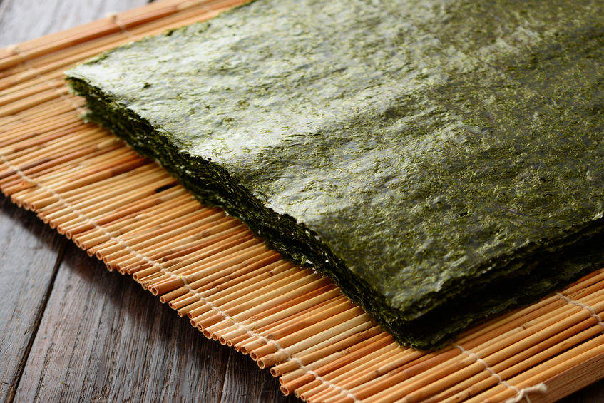nori-blätter-sushi-jod-jodgehalt-algen-essen