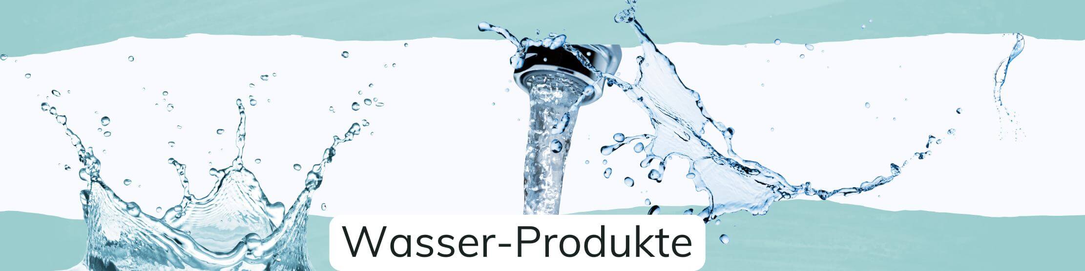 Schöpferinsel-Wasser-Produkt-Übersicht