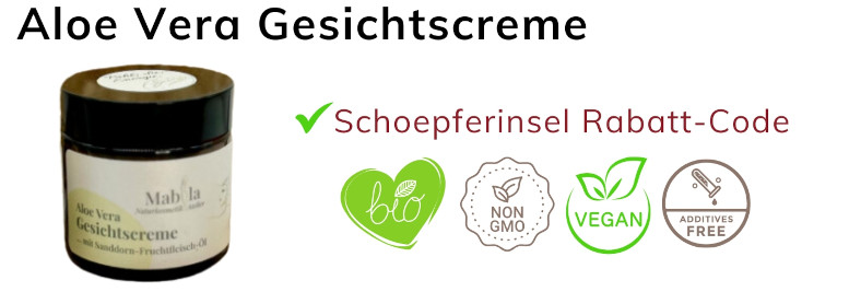 aloe-vera-gesichtscreme-mabila-gutschein-rabattcode-gutscheincode-erfahrungen-schoepferinsel-schöpferinsel