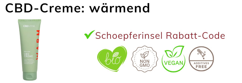 cbd-creme-wärmend-cbd-vital-gutschein-rabattcode-gutscheincode-erfahrungen-schoepferinsel-schöpferinsel