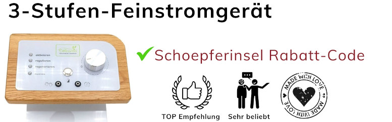 feinstromgerät-cellavita-gutschein-gutscheincode-rabattcode-schöpferinsel-alternative-medizin