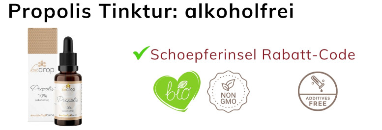 propolis-alkoholfrei-bedrop-gutschein-rabattcode-gutscheincode-erfahrungen-schoepferinsel-schöpferinsel