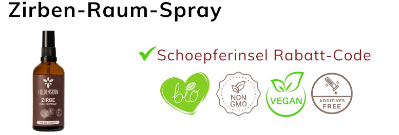 zirben-raumspray-heldengrün-gutschein-rabattcode-gutscheincode-erfahrungen-schoepferinsel-schöpferinsel